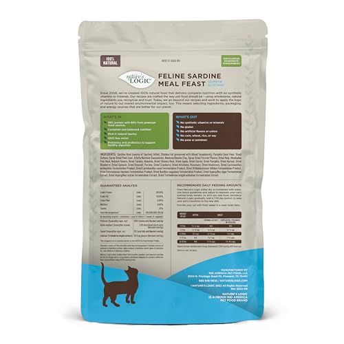 Feline Meal Feast Dry Cat Food (3.3 Pound (Pack of 1))