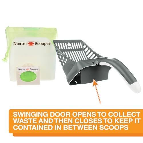 Neater Scooper Standard Cat Litter Scoop (Gray / Standard - 195 Bags)