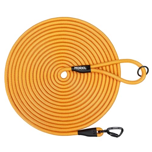 Long Dog Leash (Yellow / 50FT*0.4" Single Handle)