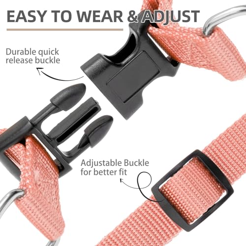 No Pull Dog Harness Medium Sized Step (LightCoral / Medium)