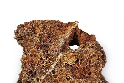 Maple Leaves Stone 18lb Natural Aquarium Rocks for Fish Tank Decor (14 Maple Leaves Stone(3-9 inches,18lbs))