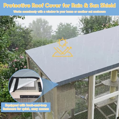 Catio Outdoor Cat Enclosure (61.5"L x 34"W x 57.5"H)