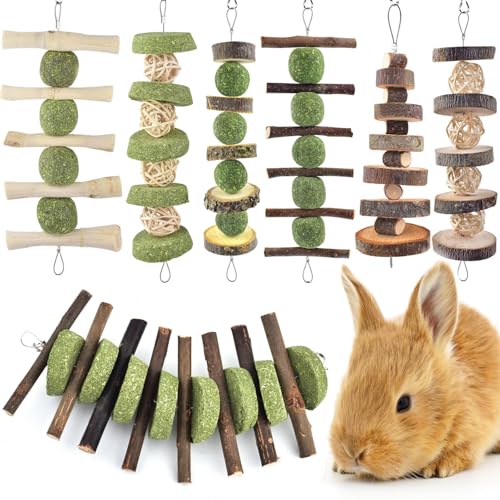 Bunny Chew Toys (7 Pcs)