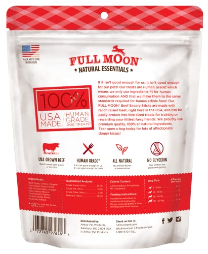 Essential Beef Savory Sticks Dog Treats 14 oz (14 Ounce (Pack of 1))