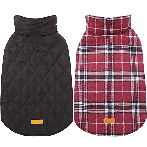 Waterproof Dog Coat (Red / 3X-Large (Pack of 1))