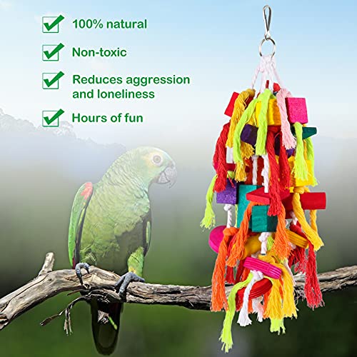 Parrot Toys Large Bird Toys (Colorful1)