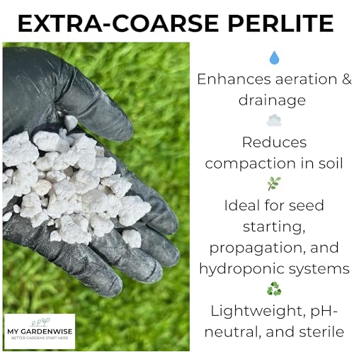 Perlite for Plants (Extra-Coarse Perlite (Grade 4) / 20 quarts)