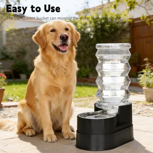 8L Elevated Dog Waterer (8L / Classic Black)