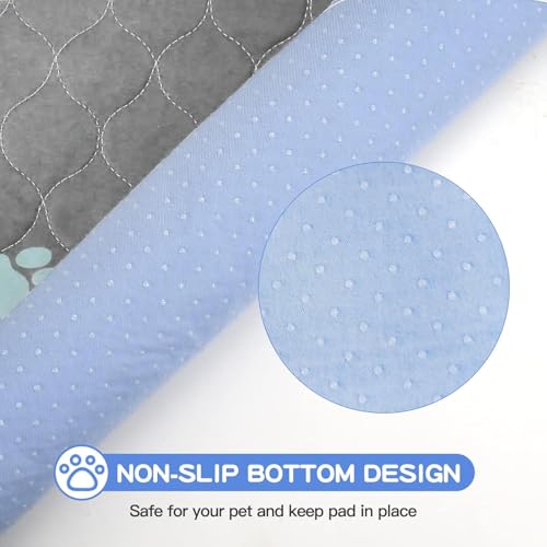 Washable Pee Pads for Dogs (Gray / 32*36''-2pcs)