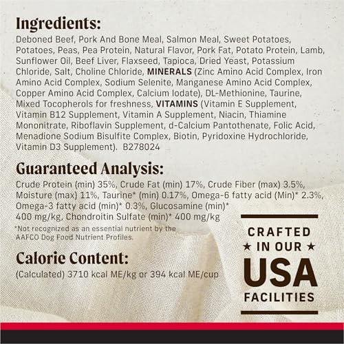 Backcountry Dry Dog Food Great Plains Red Recipe 20 lb Bag (20 Pound (Pack of 1))