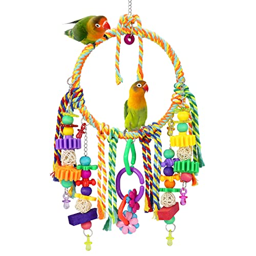 Bird Swing Toy with Perches