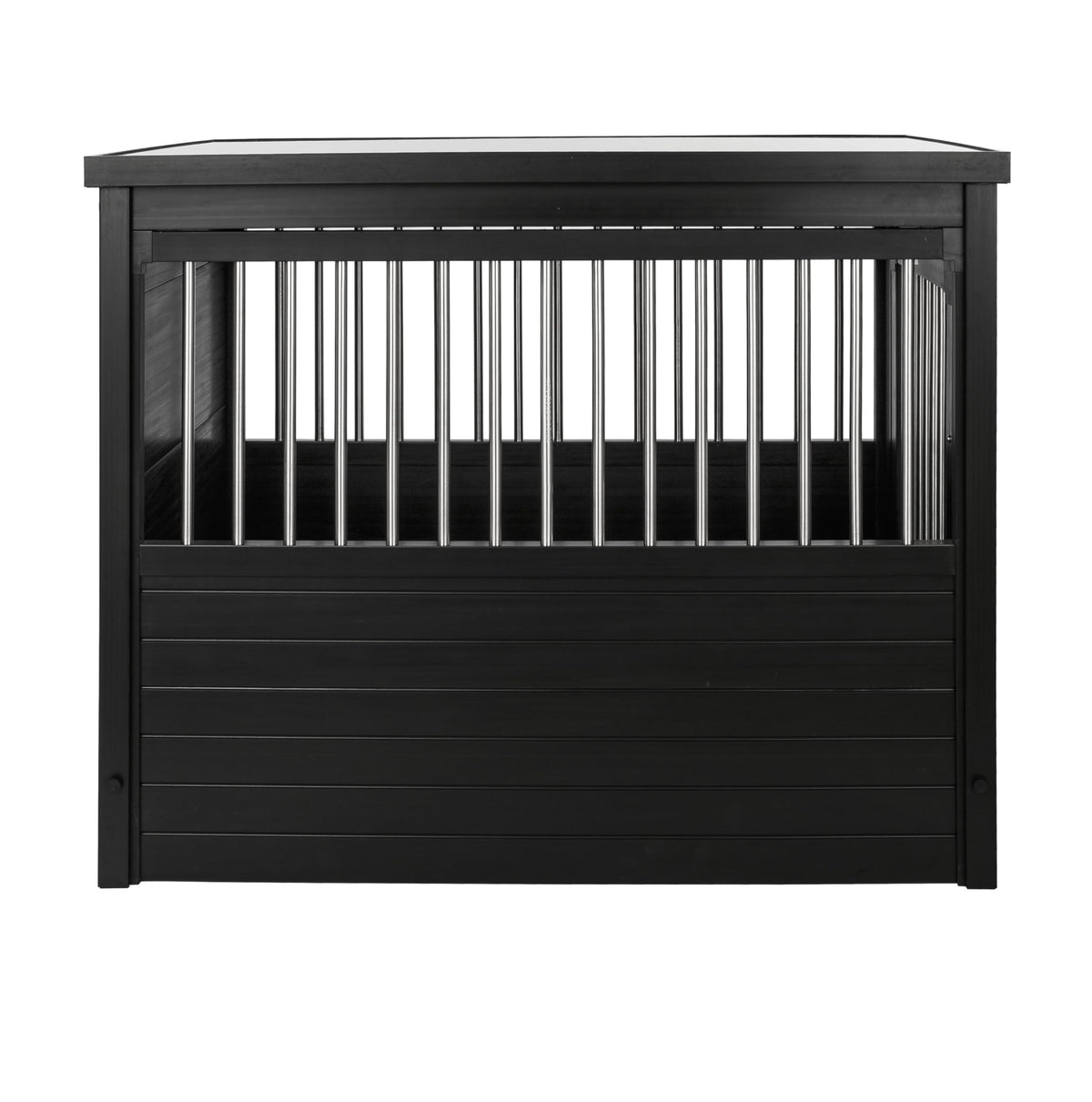 ECOFLEX® XL Furniture Style Dog Crate & End Table (Black / 35.9"L x 23.7"W x 28.0"H)