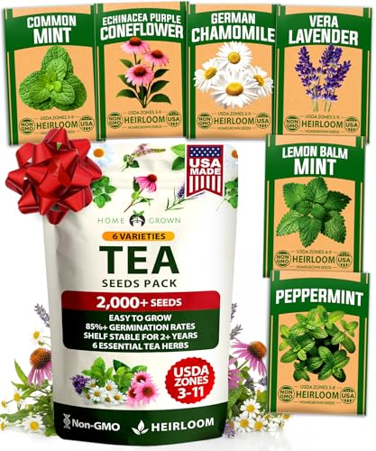 6 Medicinal Herb Variety Vault 2000+ Seeds Garden Kit