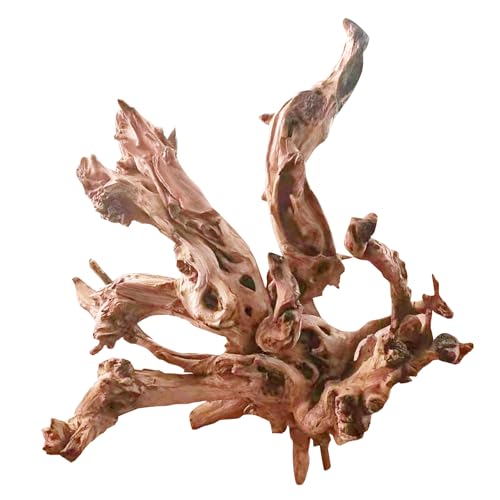 Natural Large Aquarium Driftwood for Fish Tanks & Reptile Terrariums (Mopani Driftwood 13 to 17 Inch (Pack of 1))