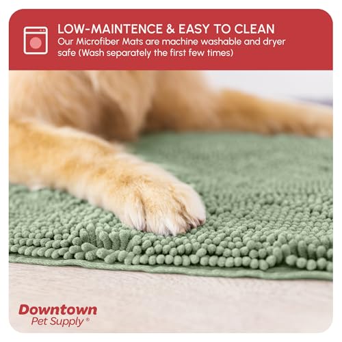 Dog Mud Mat 36" x 26" Sage (36" x 26" / Sage)