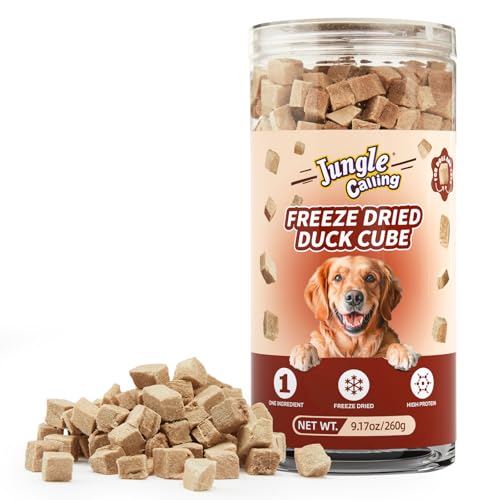 Freeze Dried Duck Dog & Cat Treats (9.17 Ounce (Pack of 1))