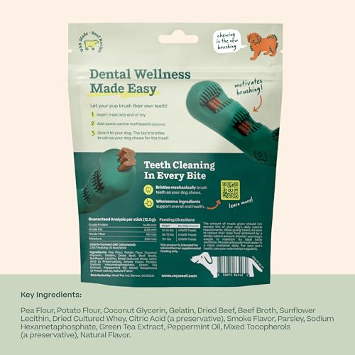 Bite n' Brush Dog Dental Sticks