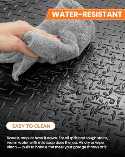 6 x 10 FT Premium Garage Floor Mat (120"L x 72"W x 0.1"Th)
