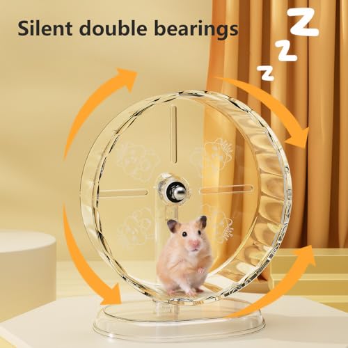 7.1in Small Hamster Wheel for Dwarf Hamsters (7.1inch)