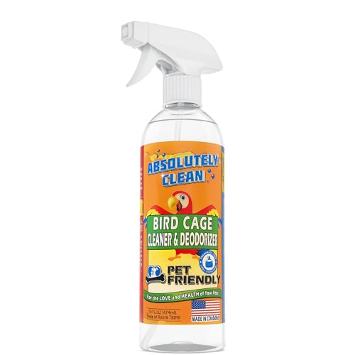 Amazing Bird Cage Cleaner and Deodorizer (16 Fl Oz (Pack of 1))