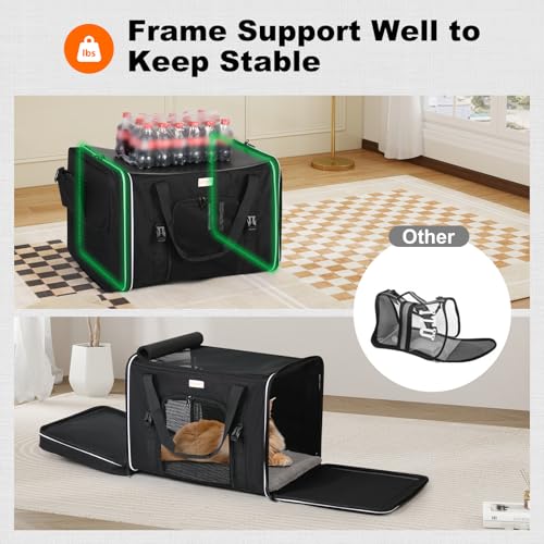 24x17x17 X Large pet Carrier for 1 Large (24.0"L x 17.0"W x 17.0"H)