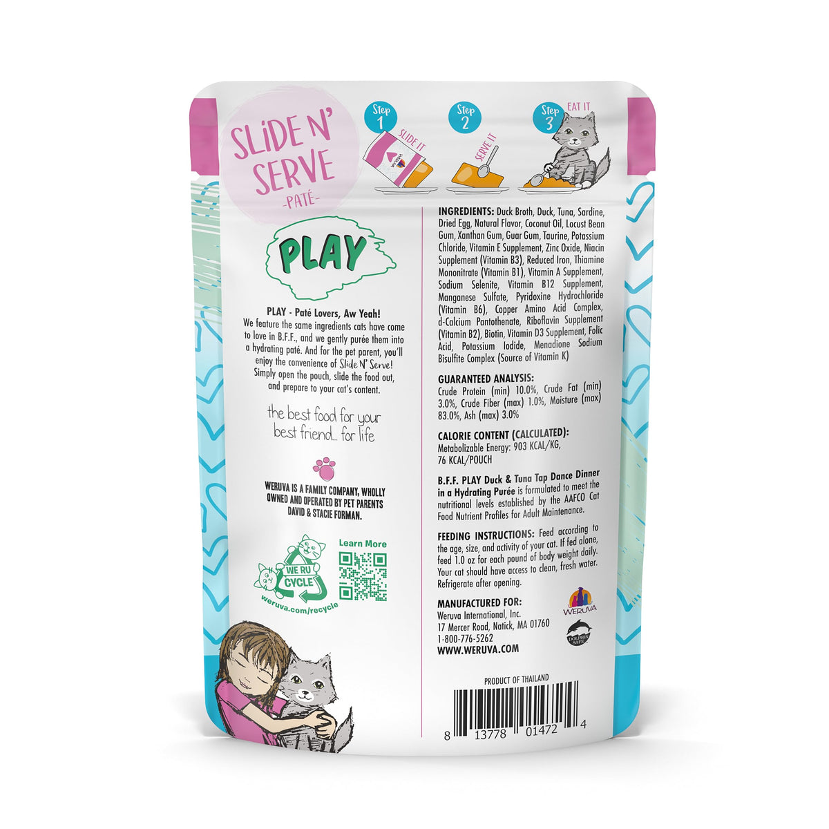 B.F.F. Play Best Feline Friend Paté Lovers (3 Ounce (Pack of 12))