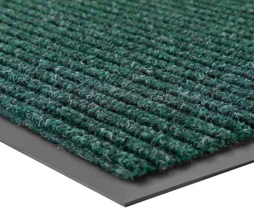 Front Door Mat (4' x 8' (Rectangular) / Green Striped)