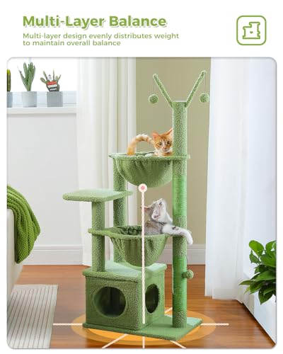 Cactus Cat Tree (47.6" / Cactus Green)
