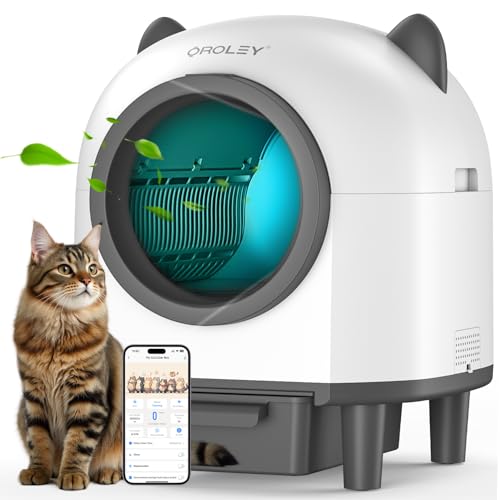 Self Cleaning Litter Box (White)