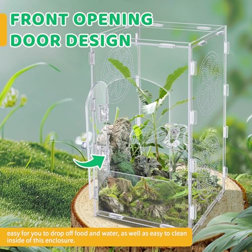 Large Jumping Spider Enclosure (transparent / 11.8*6)