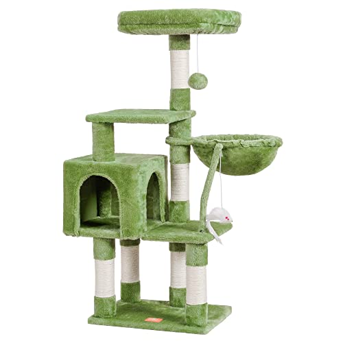 Cat Tree with Toy (Green / 43.3 inch)