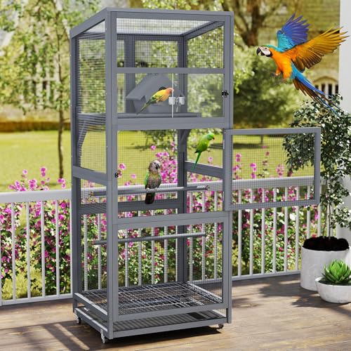 68" H Outdoor Bird Aviary