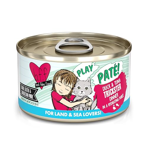 B.F.F. Play Best Feline Friend Paté Lovers (2.8 Ounce (Pack of 12))