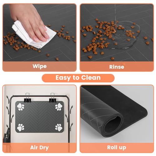 Pet Feeding Mat (Coffee / 27"L x 17"W)