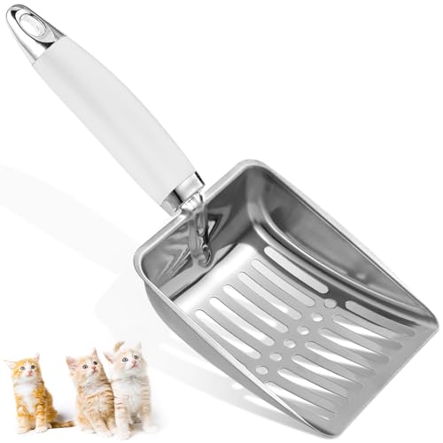 Cat Litter Scoop (M / Grey White)