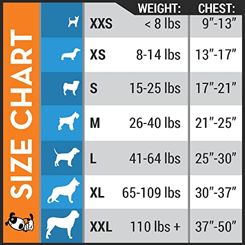 for Dogs Calming Anxiety Vest (Heather Grey / XXL)