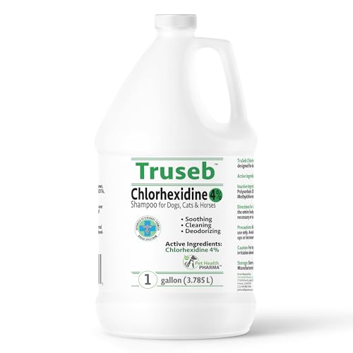 Topical Chlorhexidine 4% Shampoo for Dogs