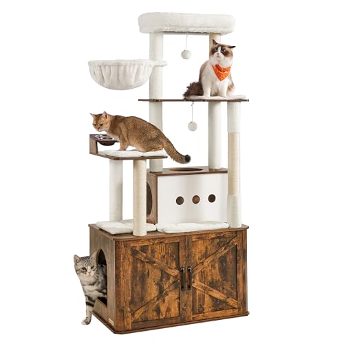 Cat Tree 66.9 (Rustic Brown)