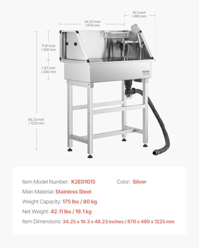 Professional Dog Washing Station (34 inch)