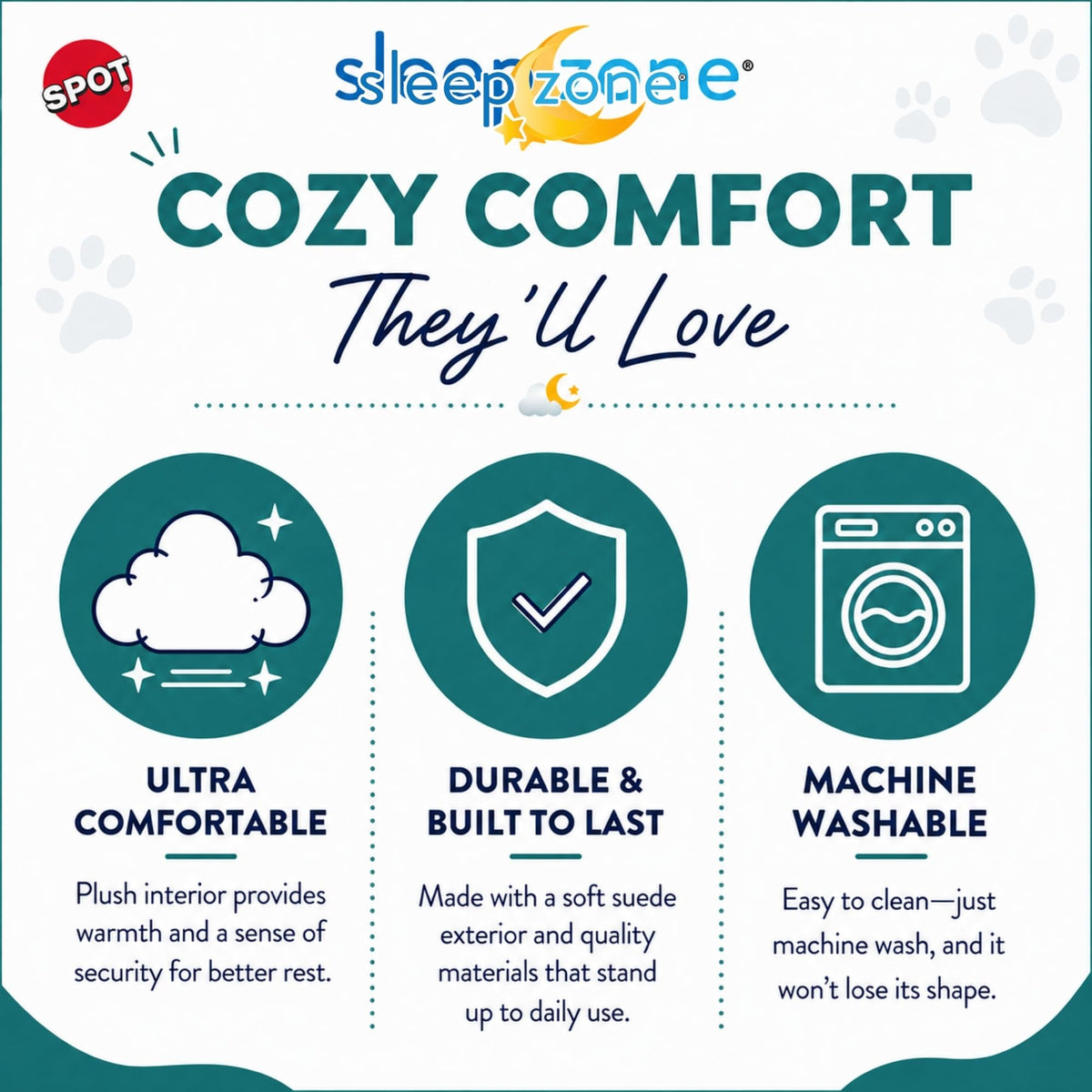 Sleep Zone Cuddle Cave (Tan)