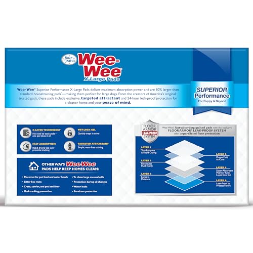 Wee Wee Superior Performance X (150 Count)