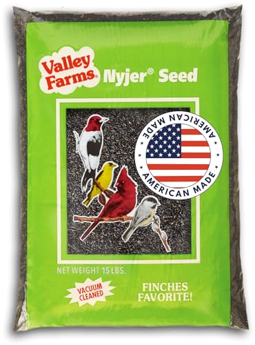 Nyjer Seed Wild Bird Food (15 Pound (Pack of 1))