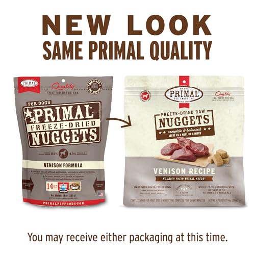 Primal Freeze Dried Raw Dog Food Nuggets (5.5 Ounce (Pack of 1))