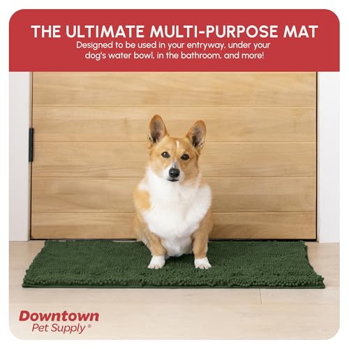 Dog Mud Mat 31" x 20" Chive (31" x 20" / Chive)