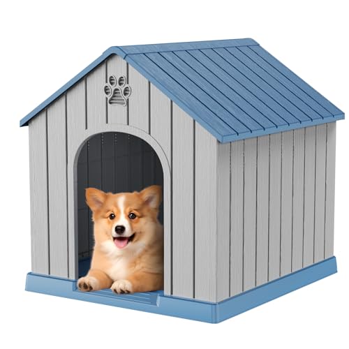 Dog House Outdoor (Blue / 26.26*24.57*25.83)