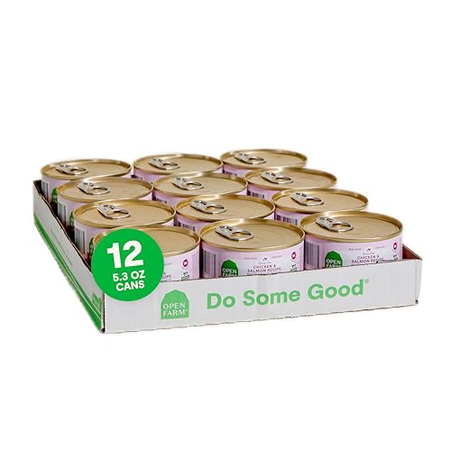 Wet Cat Food Chicken & Salmon Canned Pate (5.3 Ounce (Pack of 12))