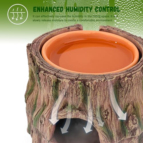 3 in 1 Leopard Gecko Humid Hide