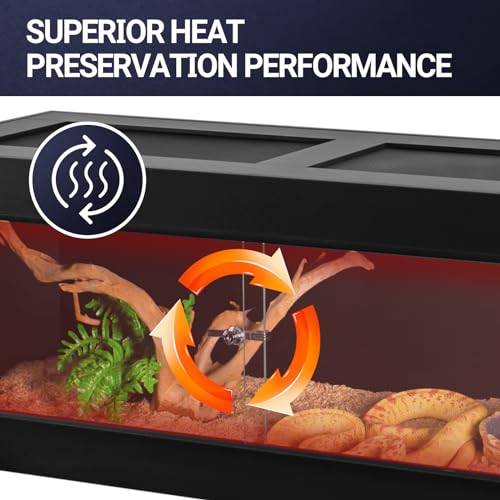 68 Gallon PVC Reptile Terrariums (48x18x18")