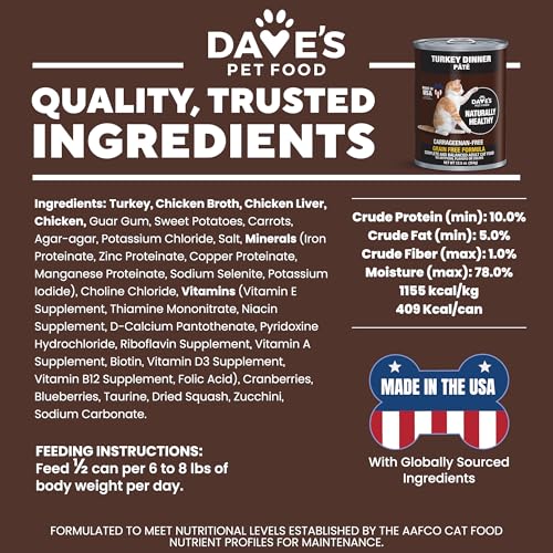 Grain Free Wet Canned Cat Food (12.5 Ounce (Pack of 12))