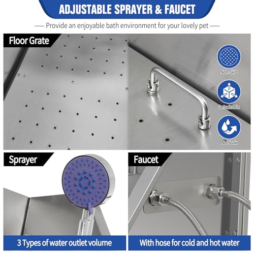 Professional Dog Washing Station (34" R-RAMP)